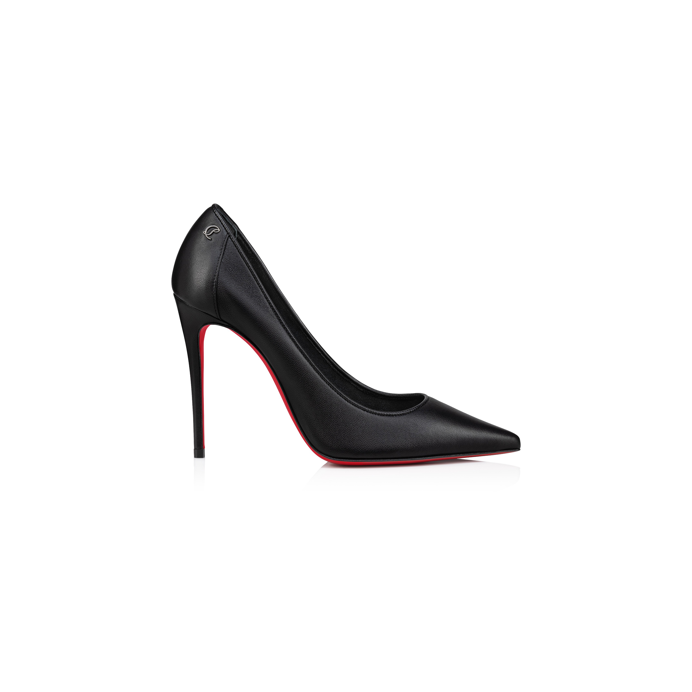 CHRISTIAN LOUBOUTIN SPORTY KATE 100 MM PUMPS-NAPPA LEATHER-BLACK-WOMEN 1250032B439 CHRISTIAN LOUBOUTIN SPORTY KATE 100 MM PUMPS-NAPPA LEATHER-BLACK-WOMEN 1250032B439